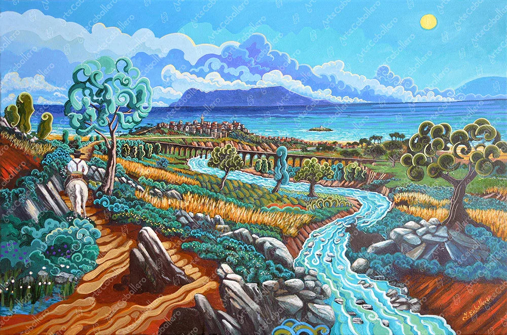 N9 - Rio de la miel - Toile