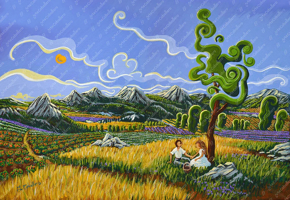 N126 - Pique-nique - Toile