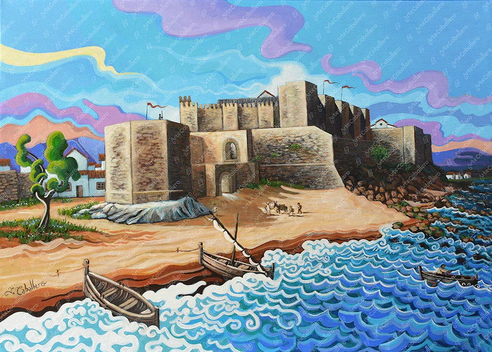 N143 - Château Guzman El Bueno, Tarifa - Toile