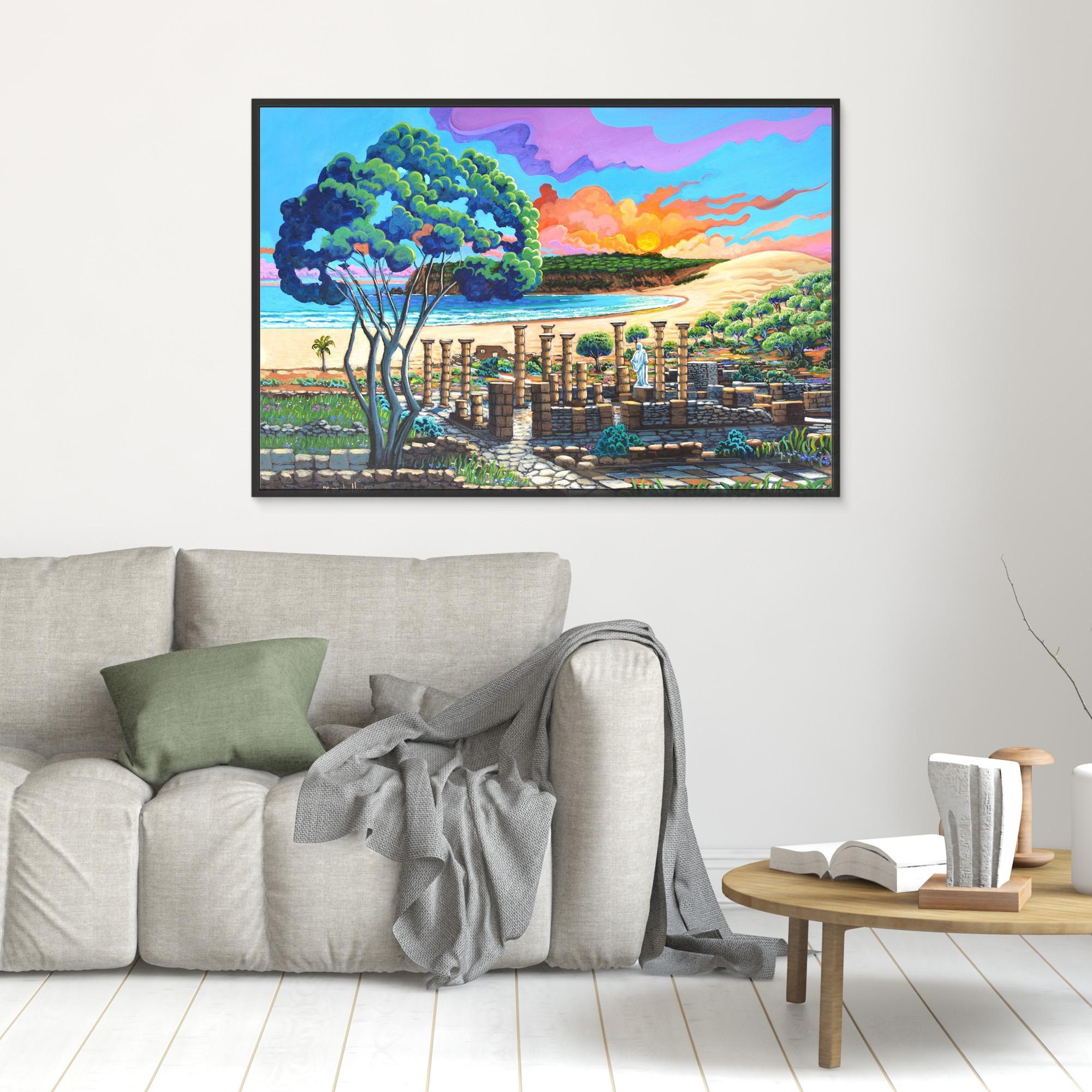 N146 - Baelo Claudia - Framed Canvas Art Print