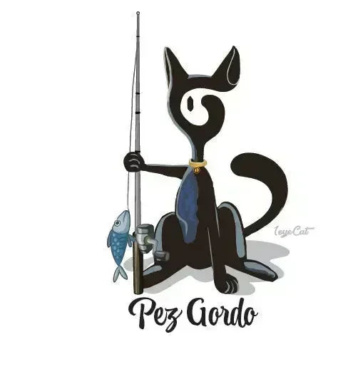 1eyeCat - Pez Gordo - Unisex Bio-Baumwoll-T-Shirt