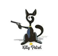 Загрузить изображение в просмотрщик галереи, 1eyeCat - Kitty Patrol - Unisex organic cotton t-shirt