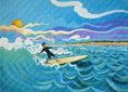 Cargar la imagen en la vista de la galería, N204 - Surfing El Palmar - Canvas