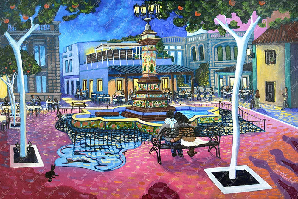 N207 - Plaza Cruz Herrera - Toile