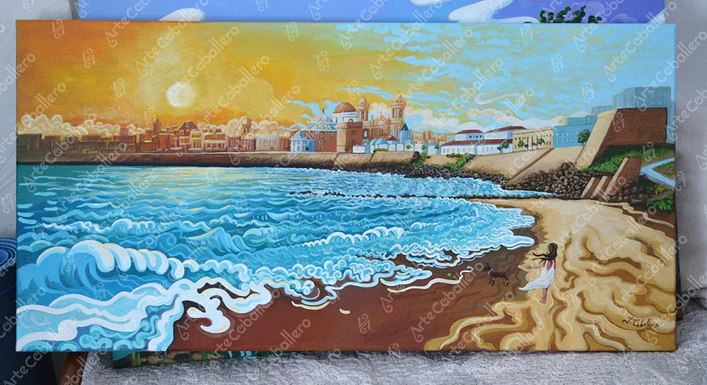 N212 - Cadiz - Tazita de Plata - Toile