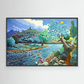 Load image into Gallery viewer, N1 -By the river, Jimena - Framed Canvas Art Print