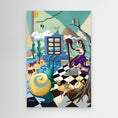 Load image into Gallery viewer, N231 - Somewhere when time listens -Framed Canvas