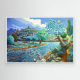 Load image into Gallery viewer, N1 -By the river, Jimena - Framed Canvas Art Print