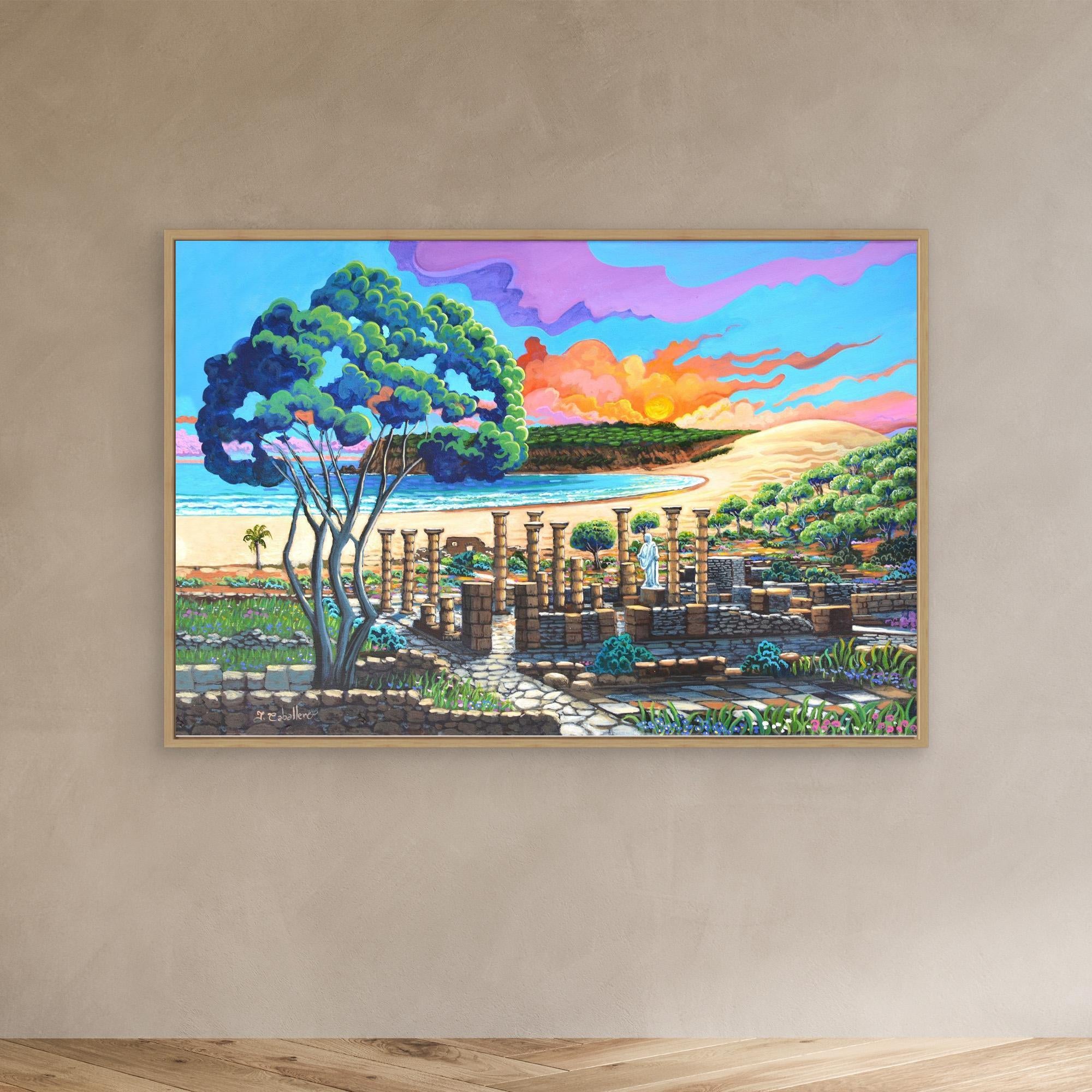 N146 - Baelo Claudia - Framed Canvas Art Print