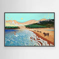 Bild in Galerie-Betrachter laden, N17 - The Cows of Bolonia - Framed Canvas Art Print