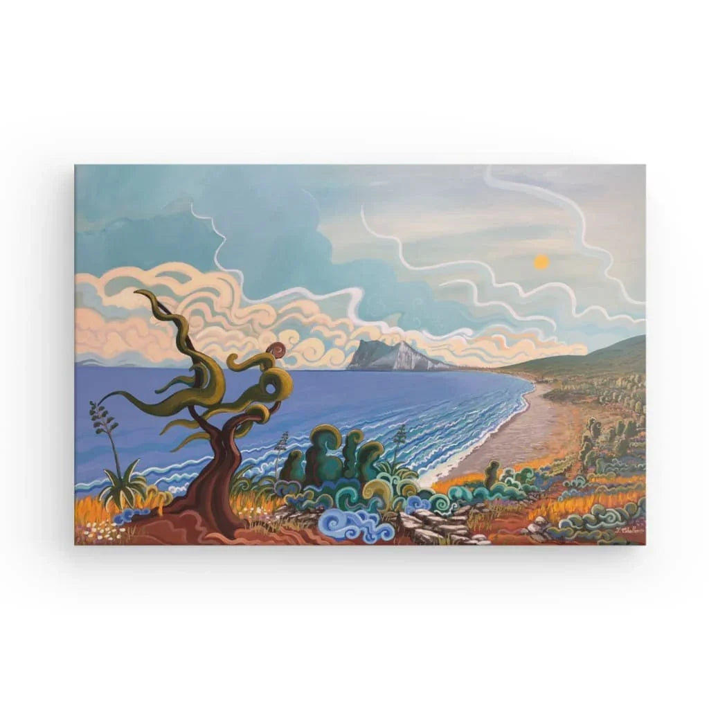 N25 - Viento de Poniente - (Westerly's wind) - Canvas