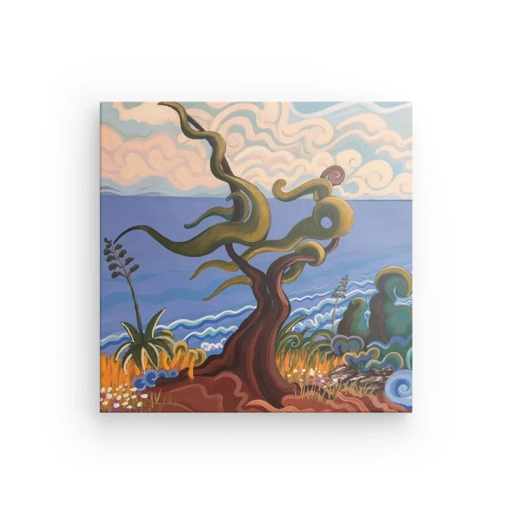 N25 -B - Viento de Poniente - (Westerly's wind) - Vertical - Canvas