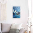 Загрузить изображение в просмотрщик галереи, N12 B - Sailing with the storm - Portrait Canvas