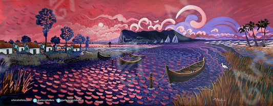 N60 Étendu - Rio Palmones - Toile