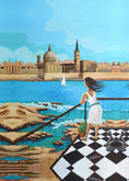 Charger l'image dans la visionneuse de la galerie, N216 - The views of Valetta- Canvas