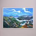 Load image into Gallery viewer, N201 - Sierra Crestelina - Framed Canvas Art Print