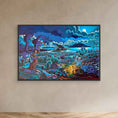 Cargar la imagen en la vista de la galería, N15 - The Night Wanderer - Framed Canvas Art Print