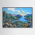 Charger l'image dans la visionneuse de la galerie, N202 - Noregian Dreamscape - Framed Canvas Art Print