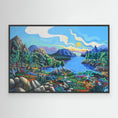Load image into Gallery viewer, N202 - Noregian Dreamscape - Framed Canvas Art Print