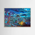 Bild in Galerie-Betrachter laden, N15 - The Night Wanderer - Framed Fine Art Paper Print