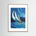 Bild in Galerie-Betrachter laden, N12- Saling with the storm - Fine Art Paper Print