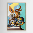 Bild in Galerie-Betrachter laden, N220 - The Bird and the Violinist - Framed Canvas