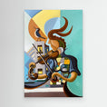 Load image into Gallery viewer, N220 - The Bird and the Violinist - Framed Canvas