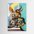 Bild in Galerie-Betrachter laden, N220 - The Bird and the Violinist - Framed Canvas