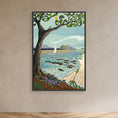 Charger l'image dans la visionneuse de la galerie, N236 - Las Playas de Estepona - Framed Canvas