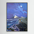 Charger l'image dans la visionneuse de la galerie, N47 - Under the Full Moon - Framed Canvas