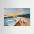 Bild in Galerie-Betrachter laden, Sunset at Valdevaqueros - N239 - Framed Canvas