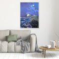 Charger l'image dans la visionneuse de la galerie, N47 - Under the Full Moon - Framed Canvas