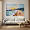 Bild in Galerie-Betrachter laden, Sunset at Valdevaqueros - N239 - Framed Canvas
