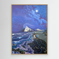 Charger l'image dans la visionneuse de la galerie, N47 - Under the Full Moon - Framed Canvas