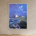Charger l'image dans la visionneuse de la galerie, N47 - Under the Full Moon - Framed Canvas