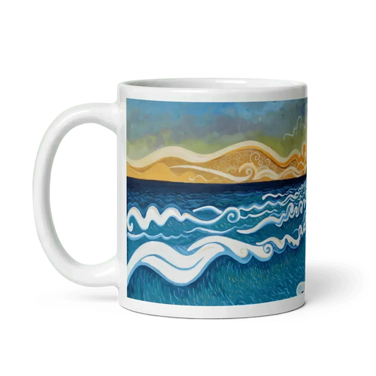 N103 - Levante Sunset - Mug Panorama - Arte Caballero