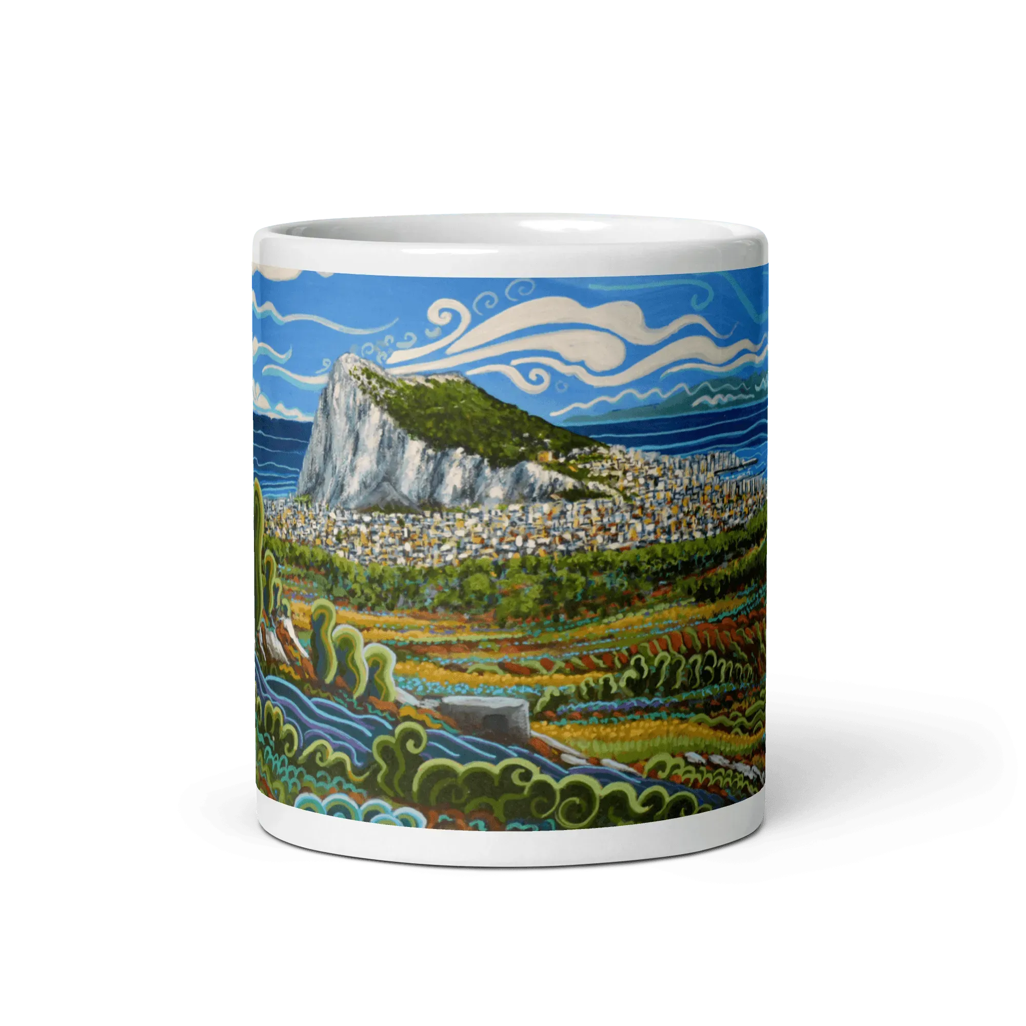 N13 - The Pillars of Hercules - Mug Panorama - Arte Caballero