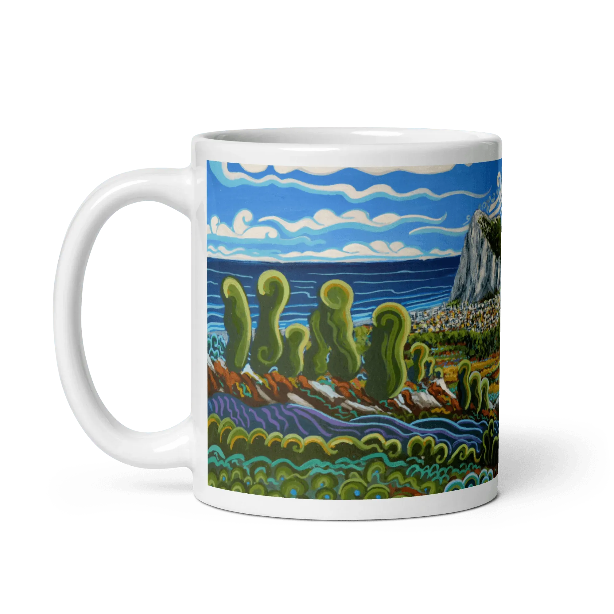 N13 - The Pillars of Hercules - Mug Panorama - Arte Caballero