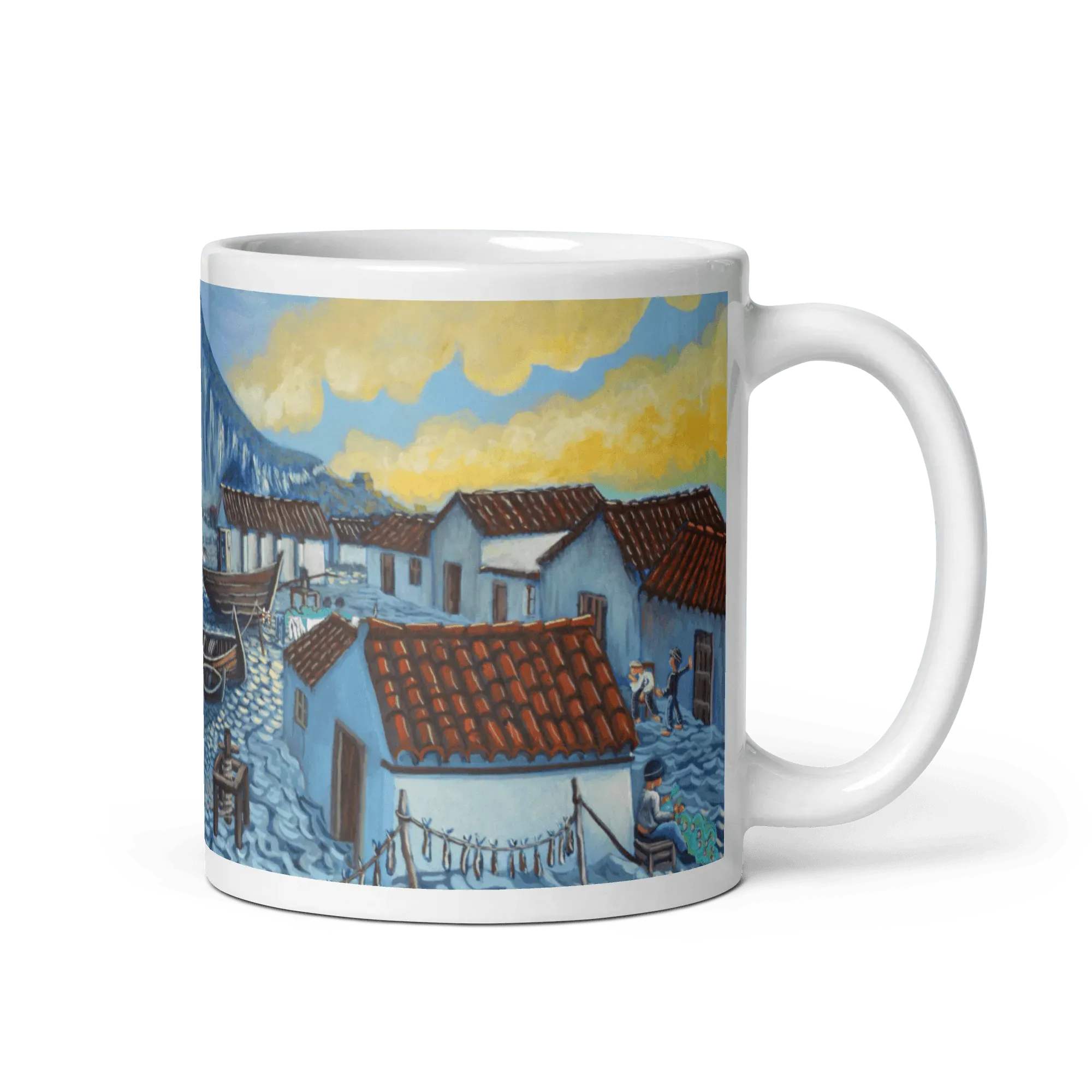 N131 - The old Atunara - Mug Panorama - Arte Caballero