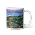 Загрузить изображение в просмотрщик галереи, N133 - Flamingos by the tower - Mug Panorama