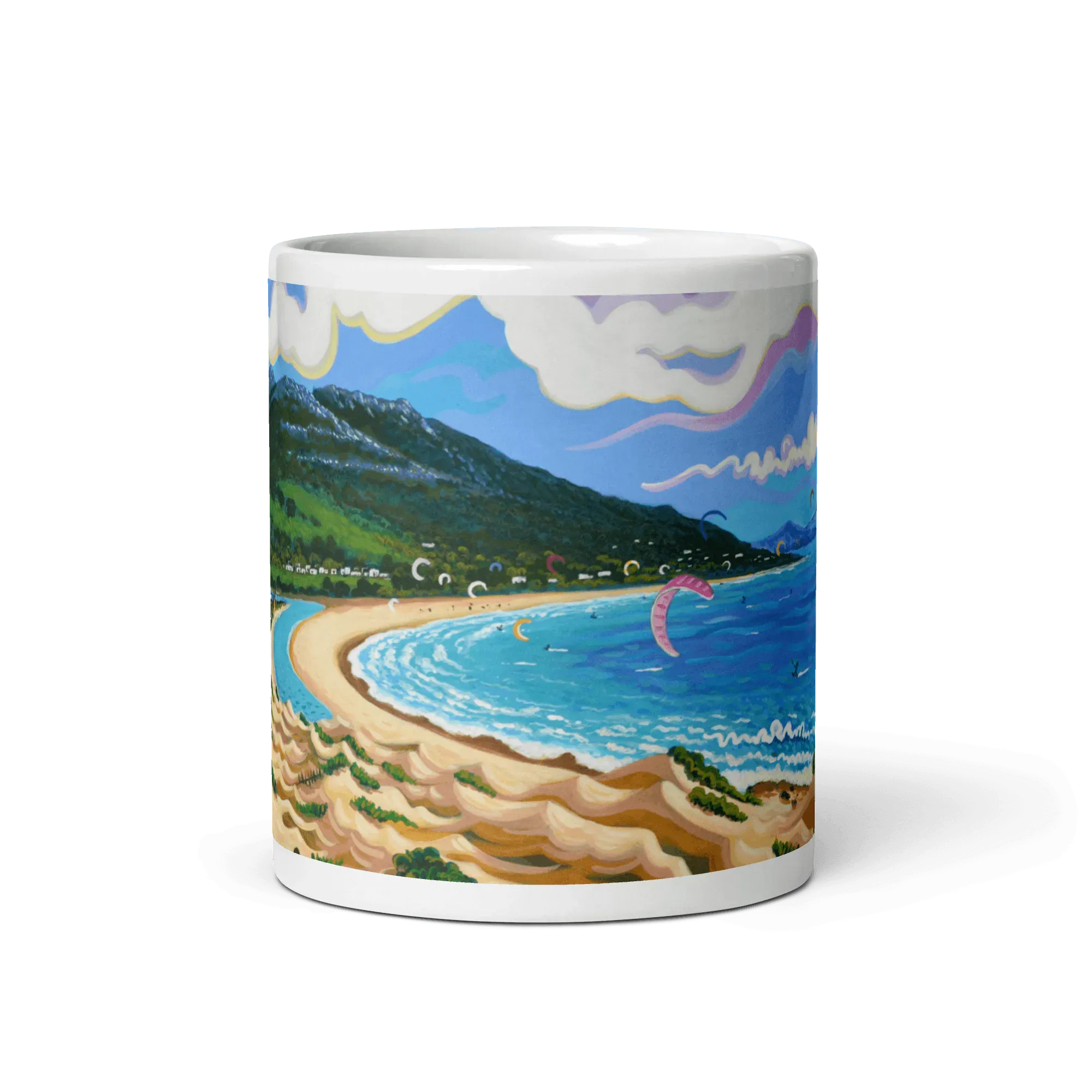 N134 - Punta Paloma, Tarifa - Mug Panorama - Arte Caballero