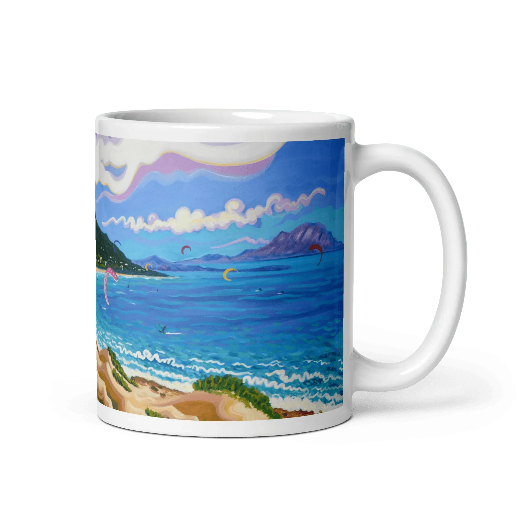 N134 - Punta Paloma, Tarifa - Mug Panorama - Arte Caballero