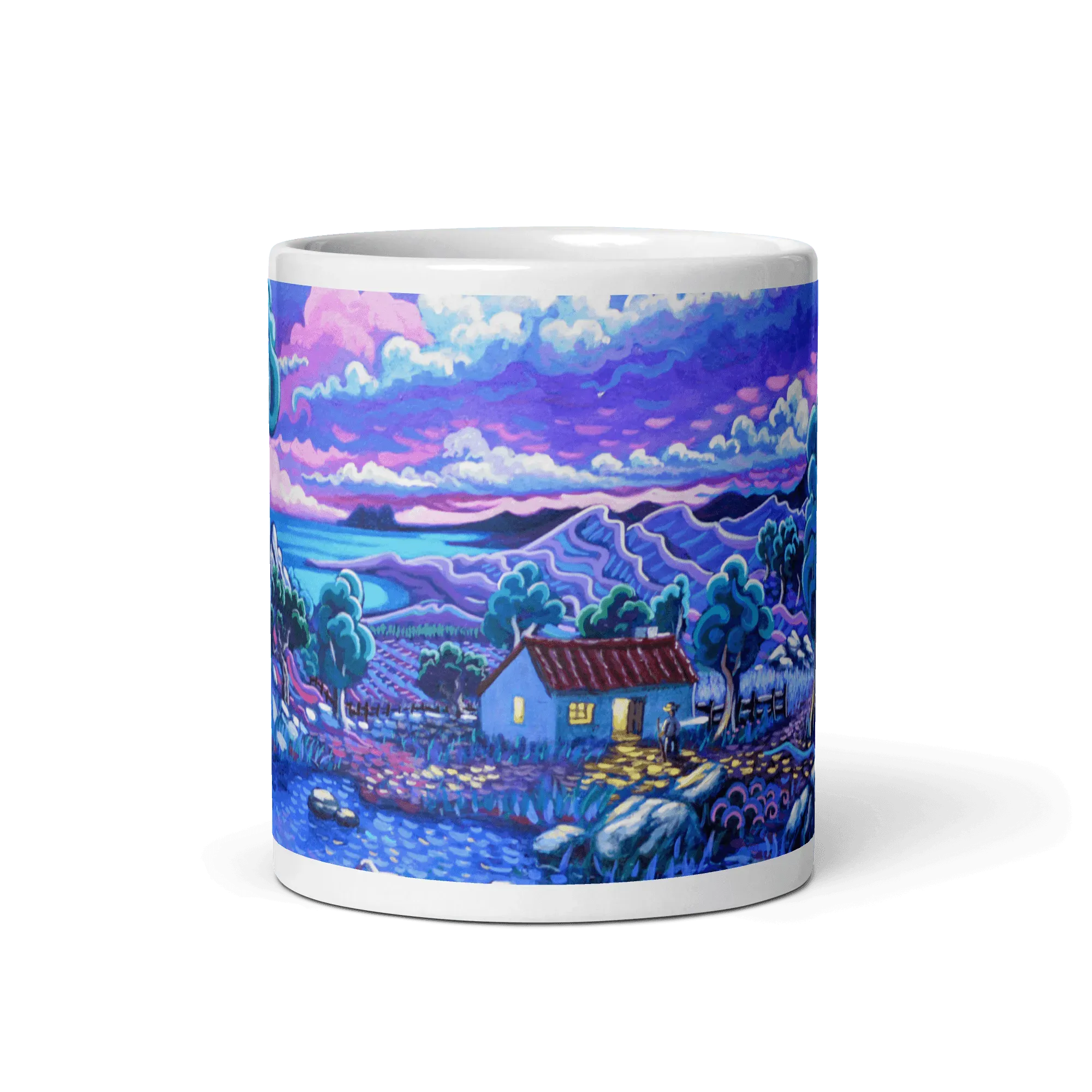 N137 - The twilight - Mug Panorama - Arte Caballero
