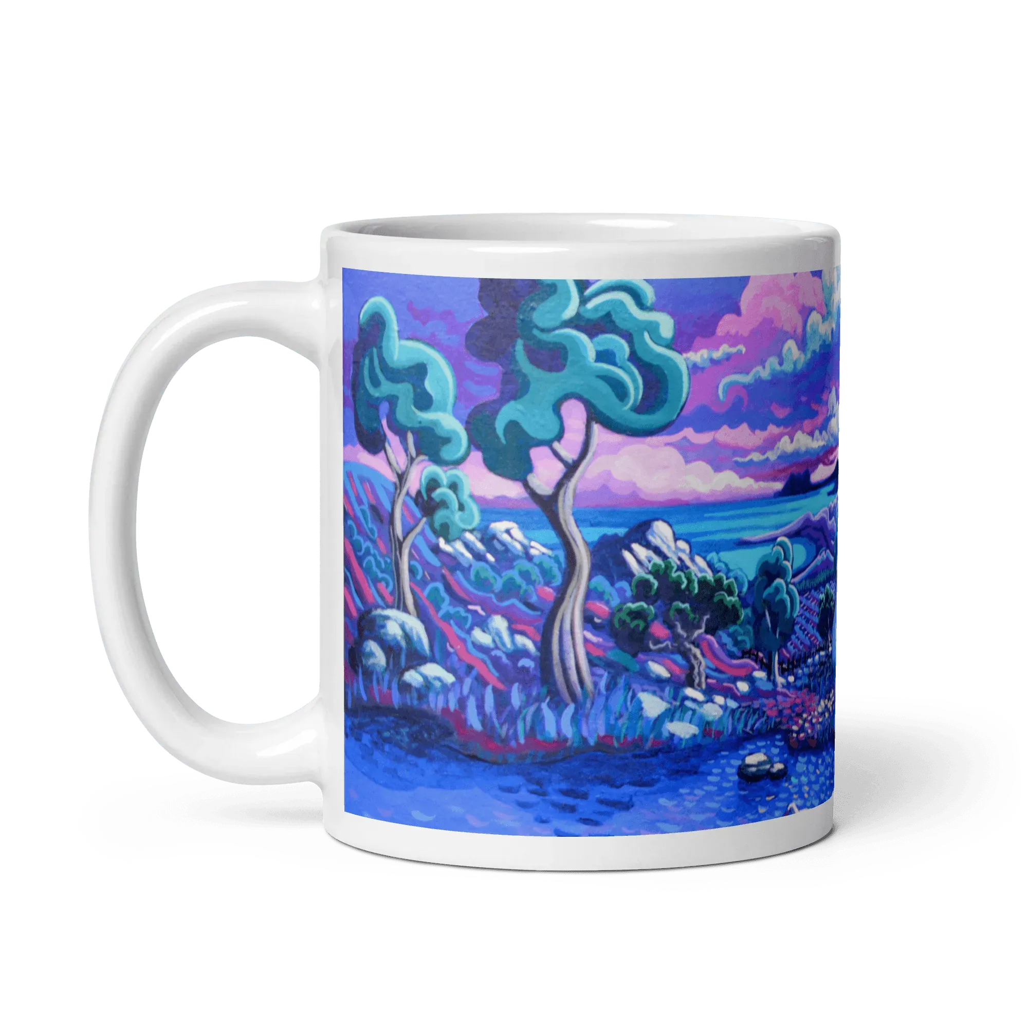 N137 - The twilight - Mug Panorama - Arte Caballero