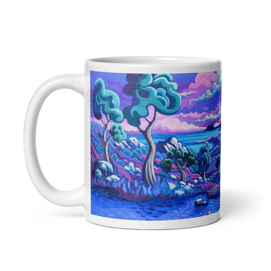 N137 - The twilight - Mug Panorama - Arte Caballero