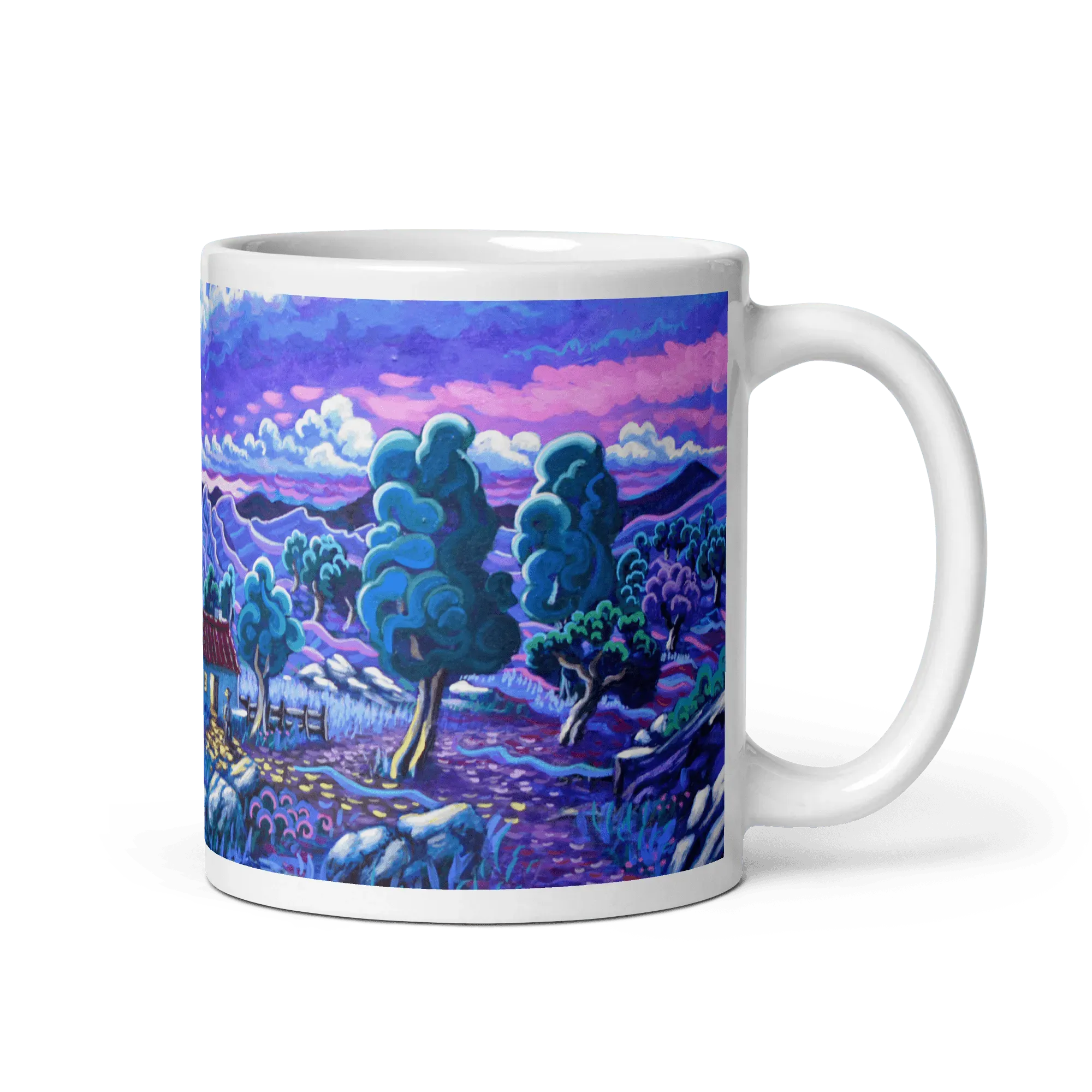 N137 - The twilight - Mug Panorama - Arte Caballero