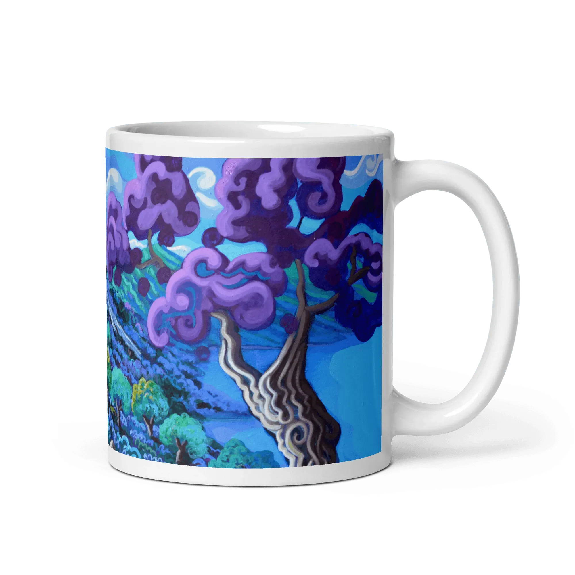 N141 - The castle of Castellar - Mug Panorama - Arte Caballero