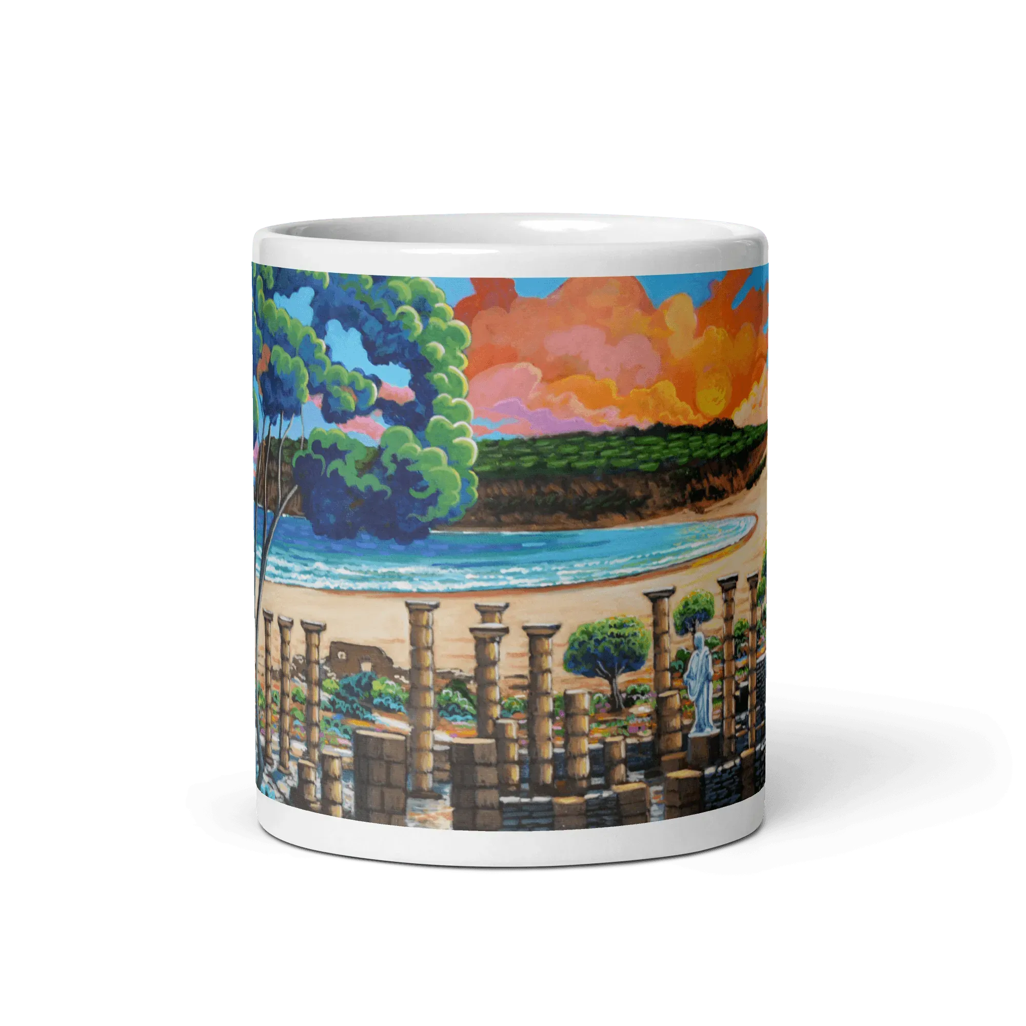 N146 - Baelo Claudia - Bolonia - Tarifa - Mug Panorama - Arte Caballero