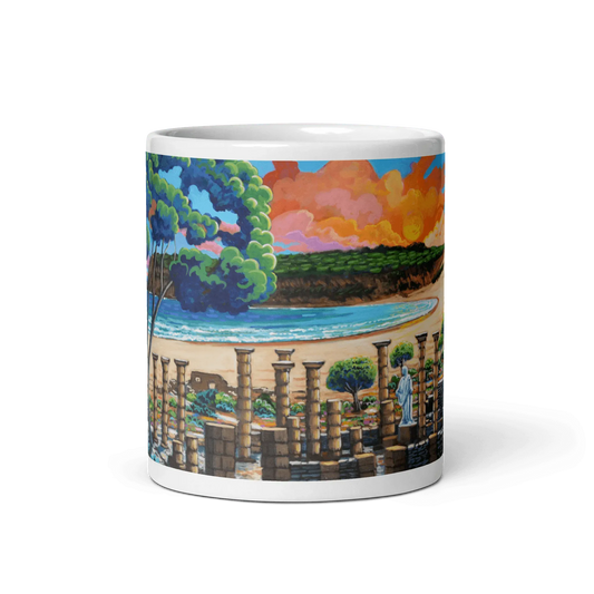 N146 - Baelo Claudia - Bolonia - Tarifa - Mug Panorama - Arte Caballero