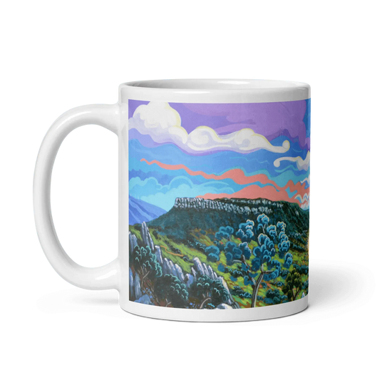 N147 - Sierra de la Plata- Bolonia - Tarifa - Mug Panorama - Arte Caballero